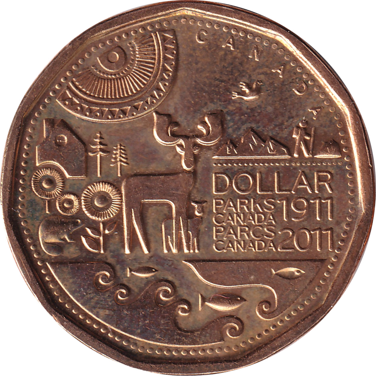 1 dollar - Canada Parks