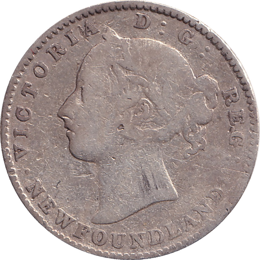 10 cents argent - Victoria