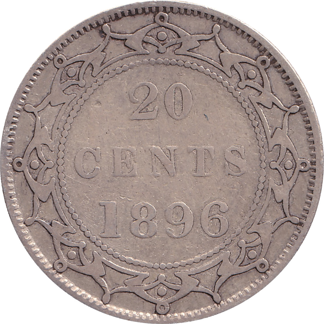 20 cents silver - Victoria