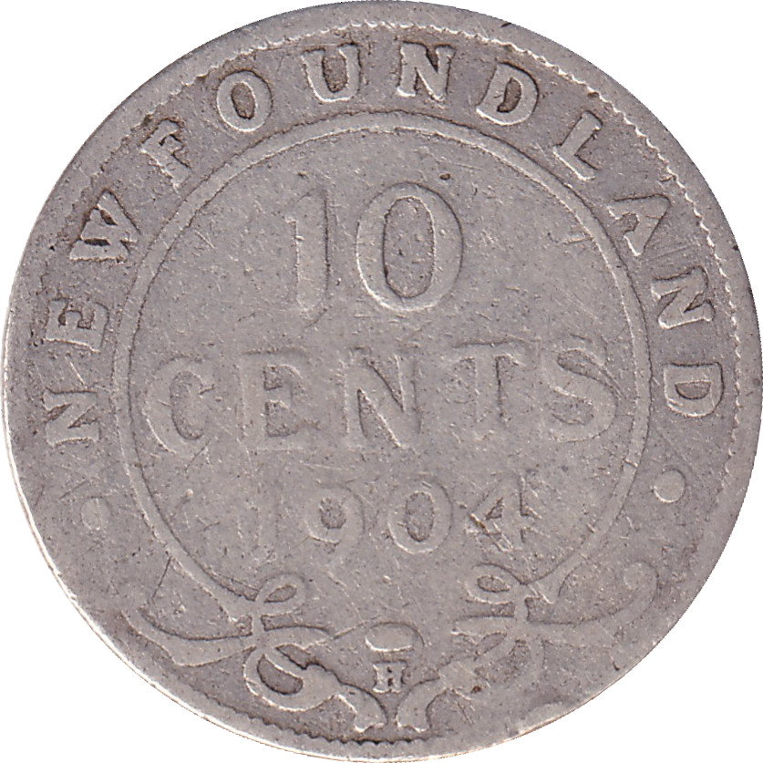 10 cents argent - Edouard VII