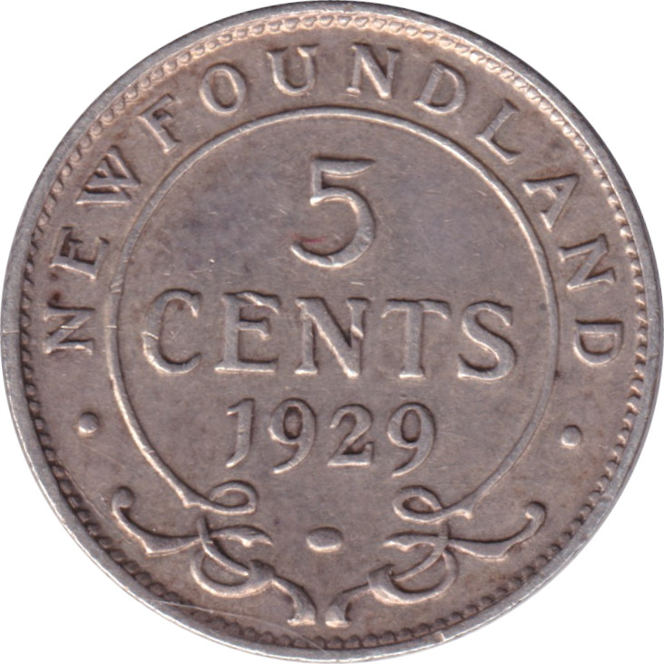 5 cents argent - Georges V