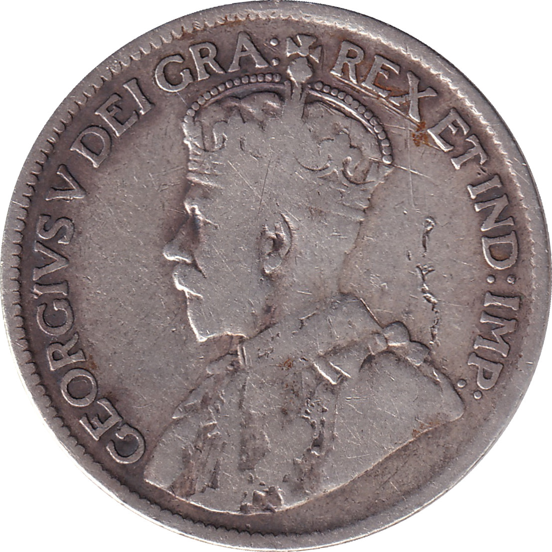 25 cents argent - Georges V