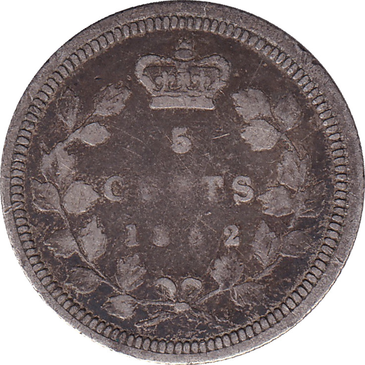 5 cents argent - Victoria