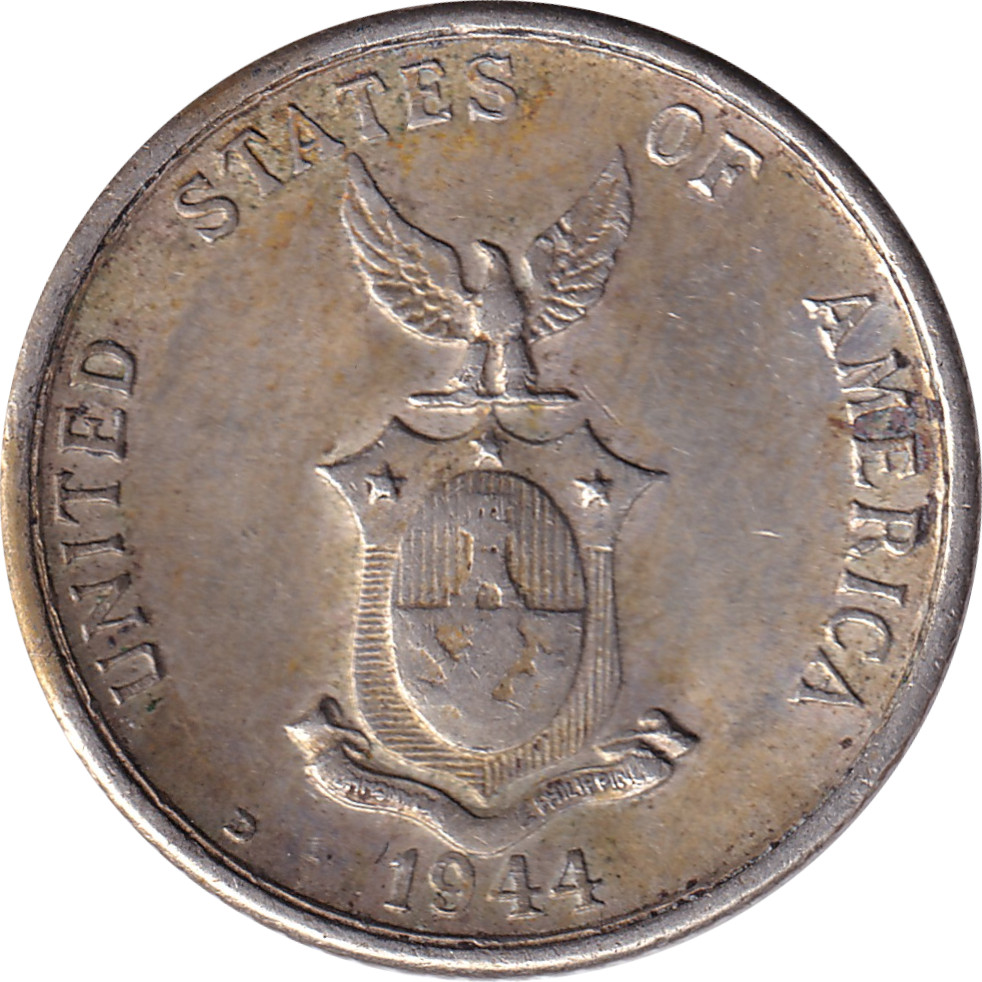 20 centavos silver - Emblème du Commonwealth