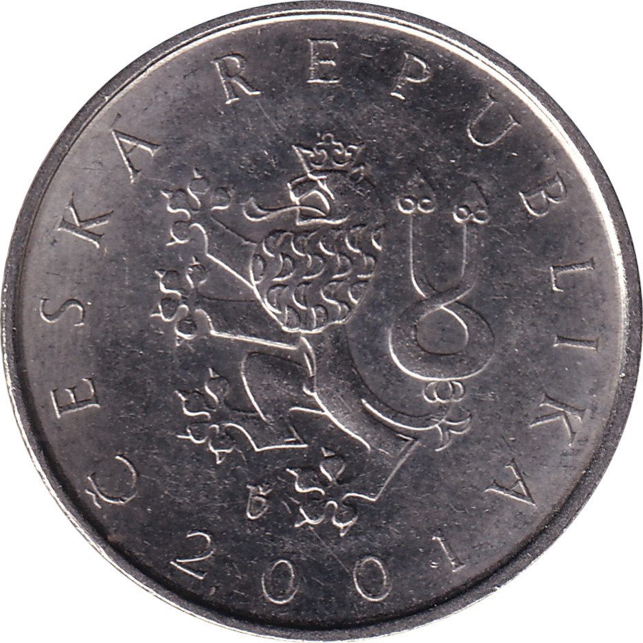 1 koruna - Heraldic Lion