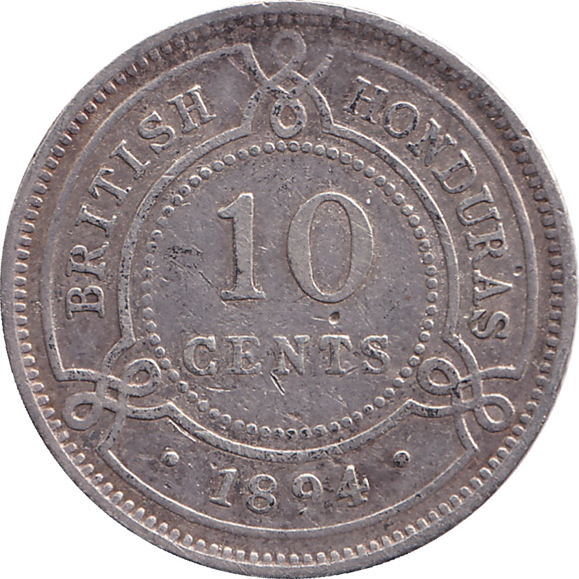 10 cents argent - Victoria