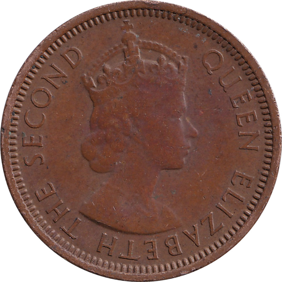 1 cent - Élizabeth II - Ronde