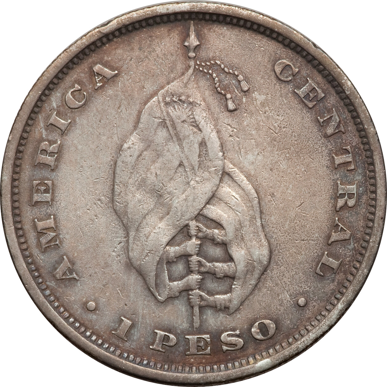 1 peso silver - Drapeaux