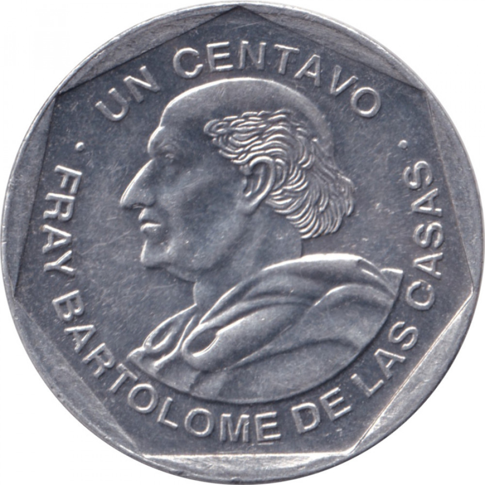 1 centavo - Fray Bartolome - Aluminium