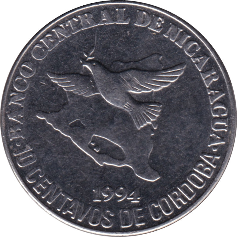 10 centavos - Colombe