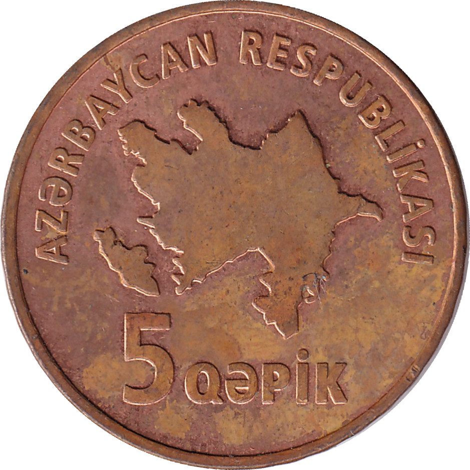 5 qapik - Carte