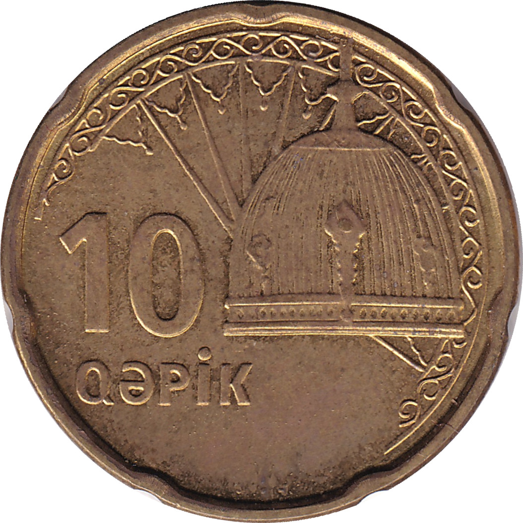 10 qapik - Carte