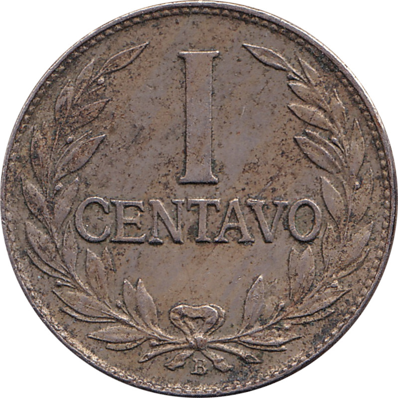 1 centavo - Buste de la Liberté - Cupronickel