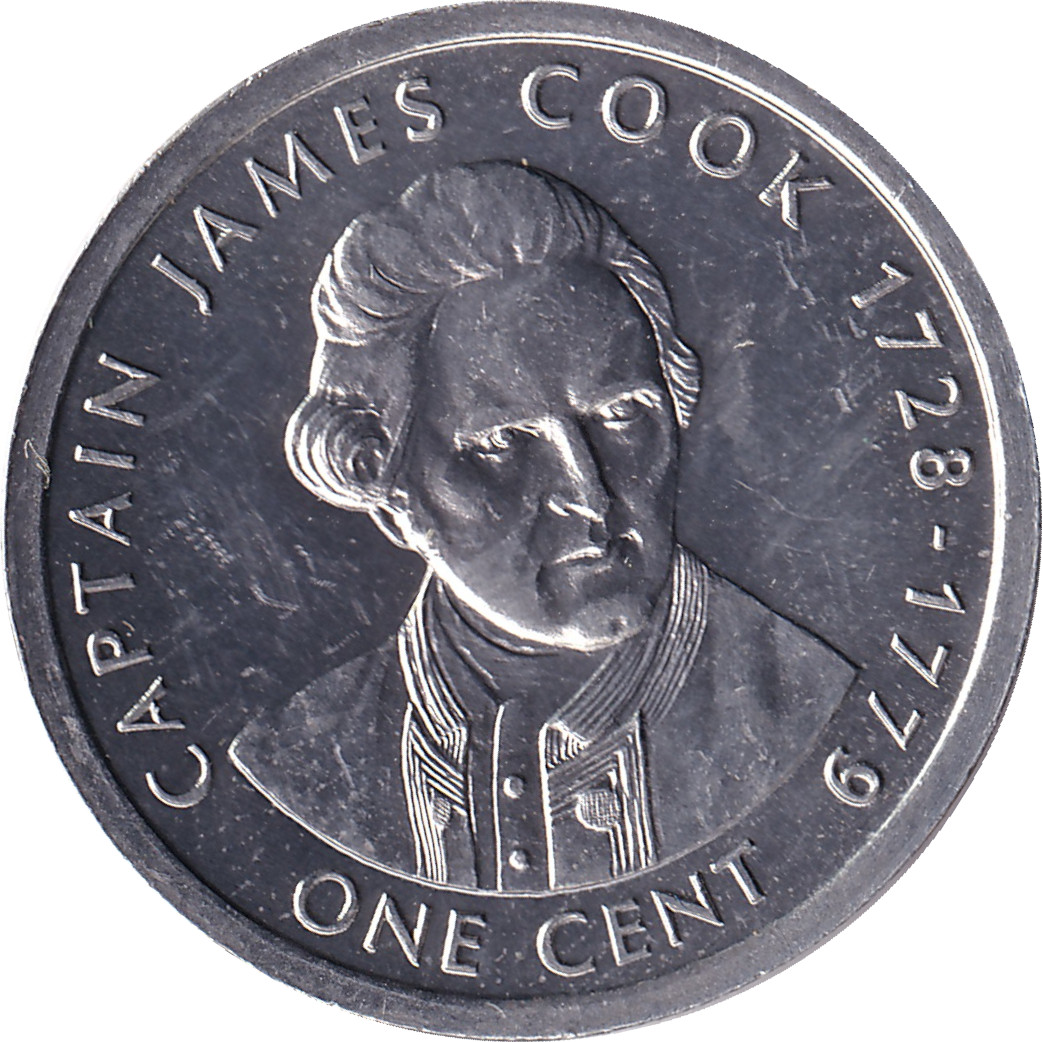 1 cent - James Cook