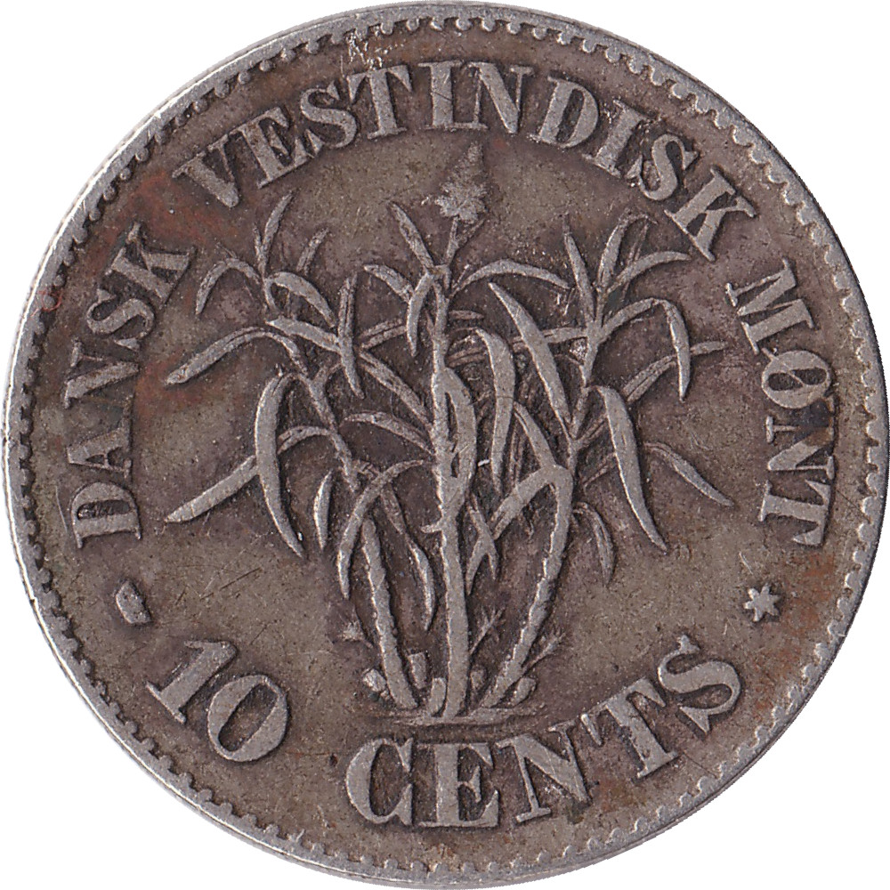 10 cents silver - Frédéric VII