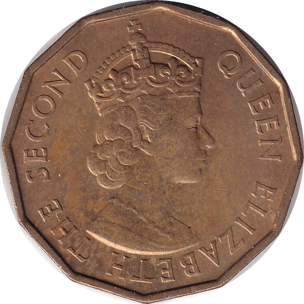 3 pence - Elizabeth II