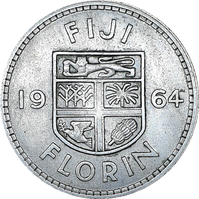 1 florin - Elizabeth II