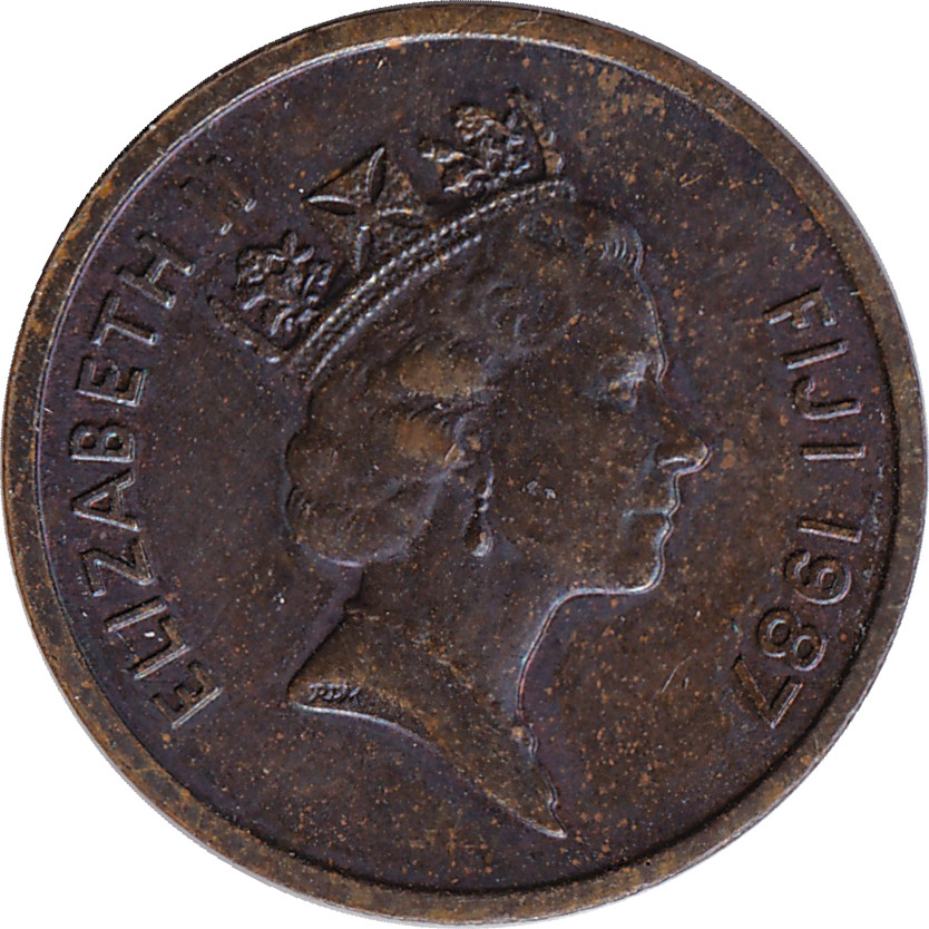 1 cent - Élizabeth II - Mature head - Bronze