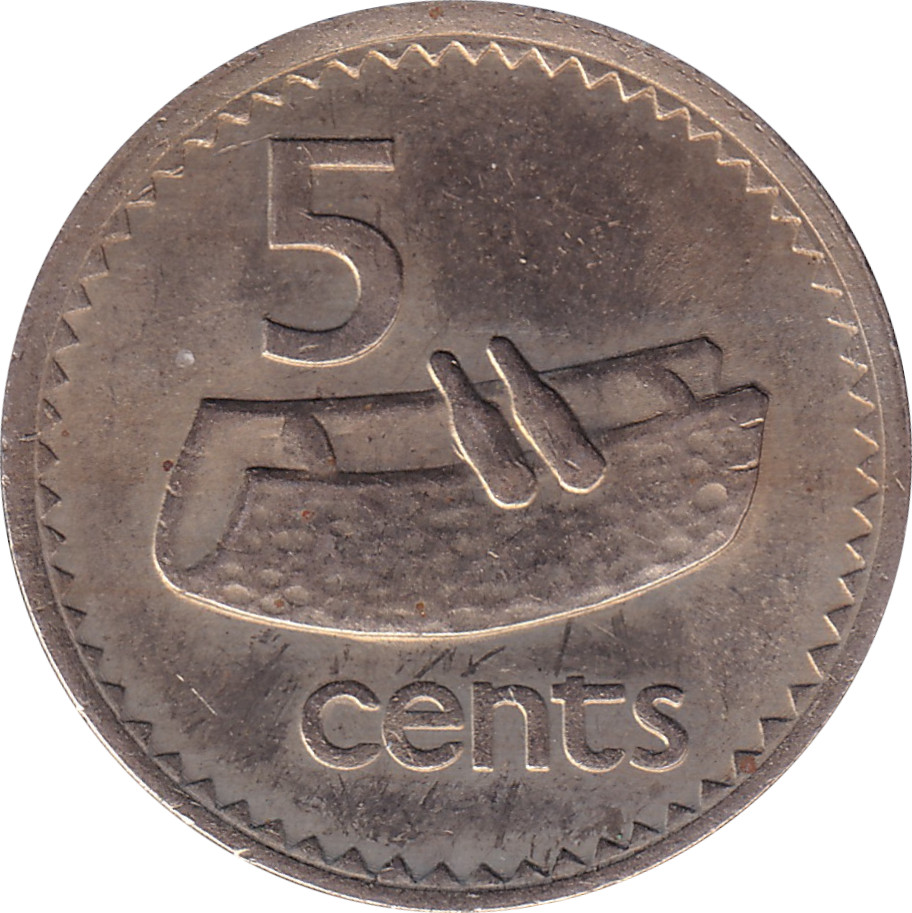 5 cents - Élizabeth II - Buste jeune