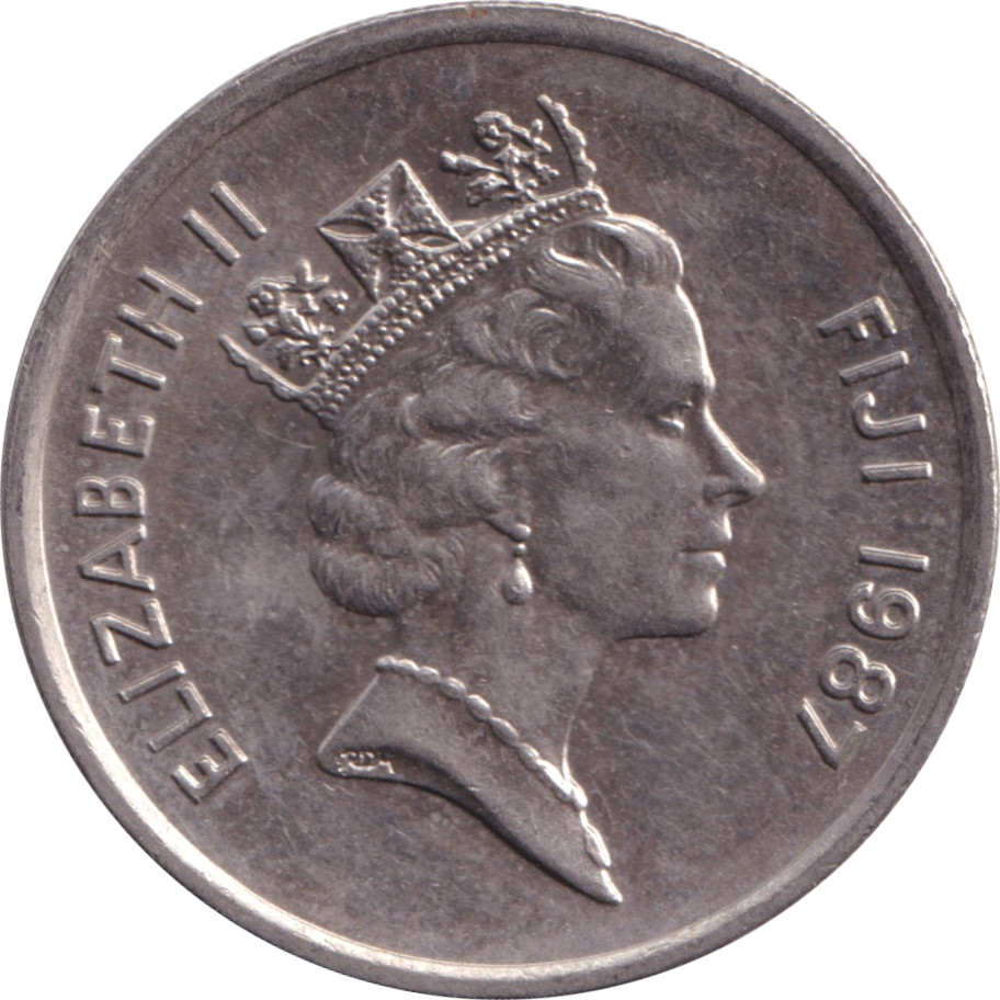 5 cents - Élizabeth II - Tête mature - Cupronickel