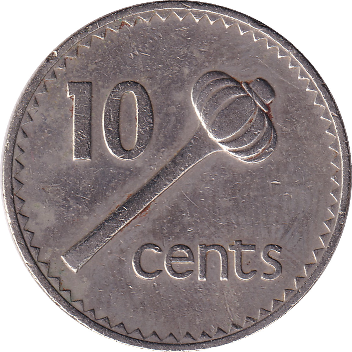 10 cents - Élizabeth II - Tête mature - Cupronickel