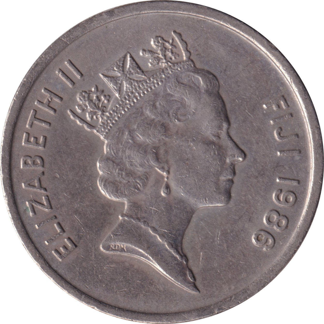 20 cents - Élizabeth II - Mature head - Cupronickel