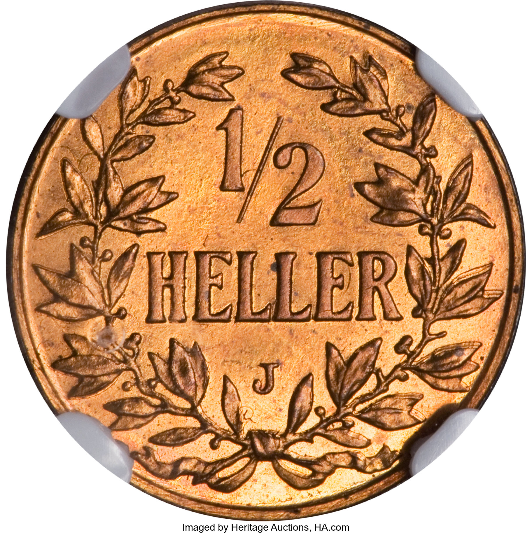 1/2 heller - Guillaume II