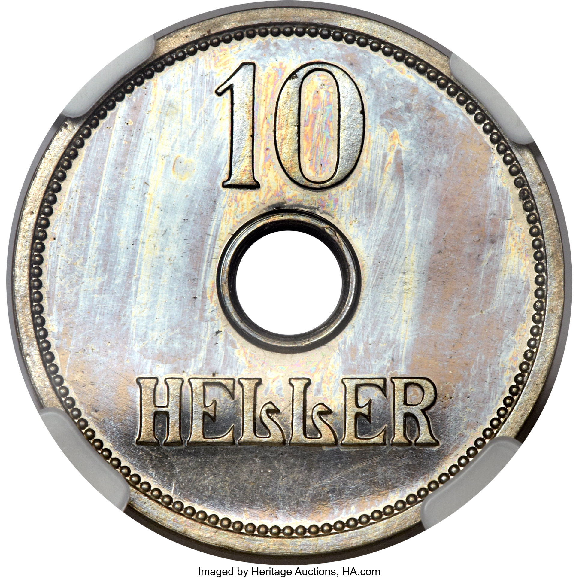 10 heller - Guillaume II