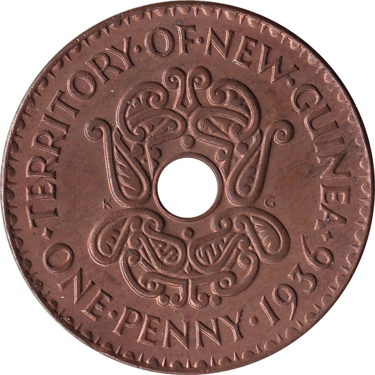 1 penny - George V - Canard