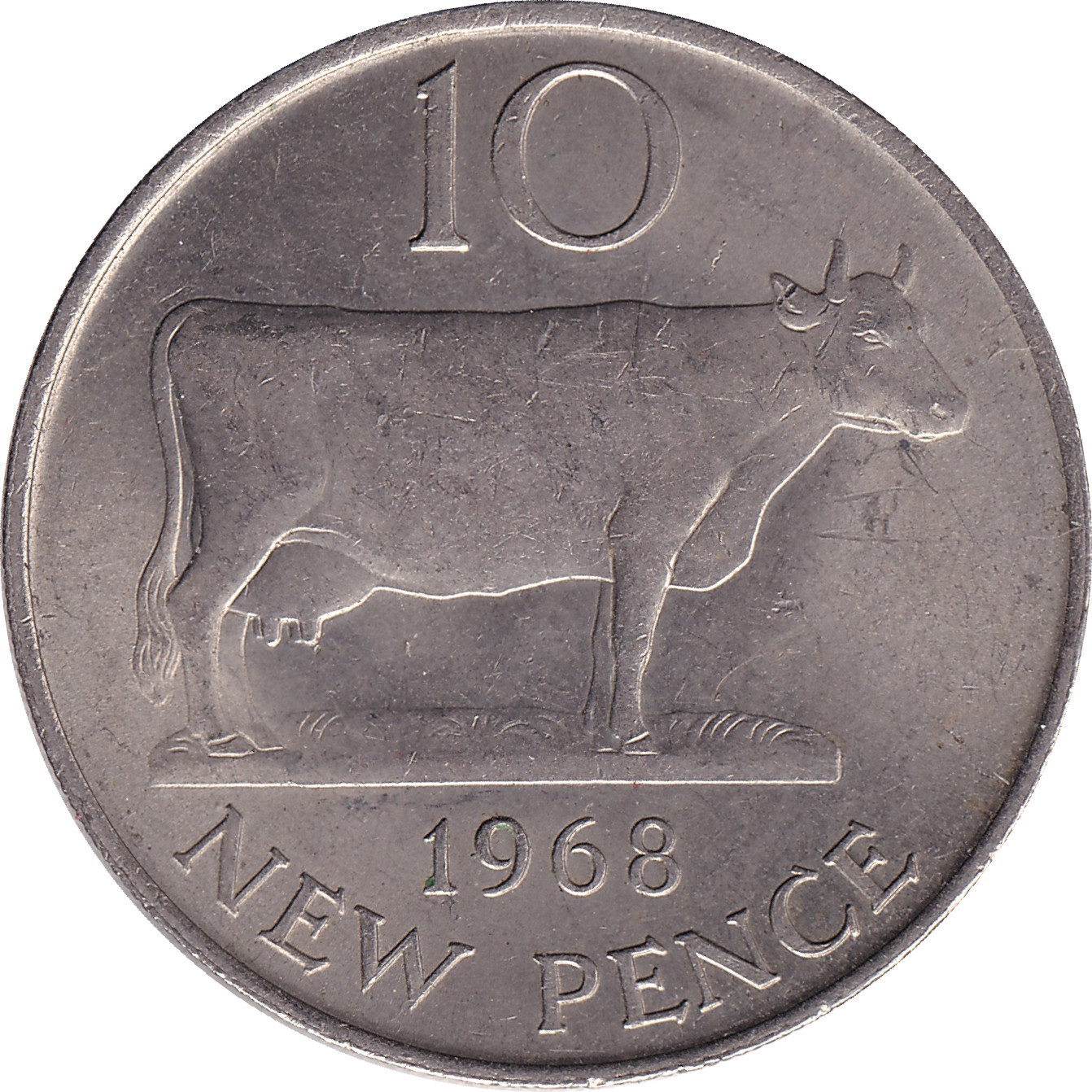 10 pence - Blason - New pence