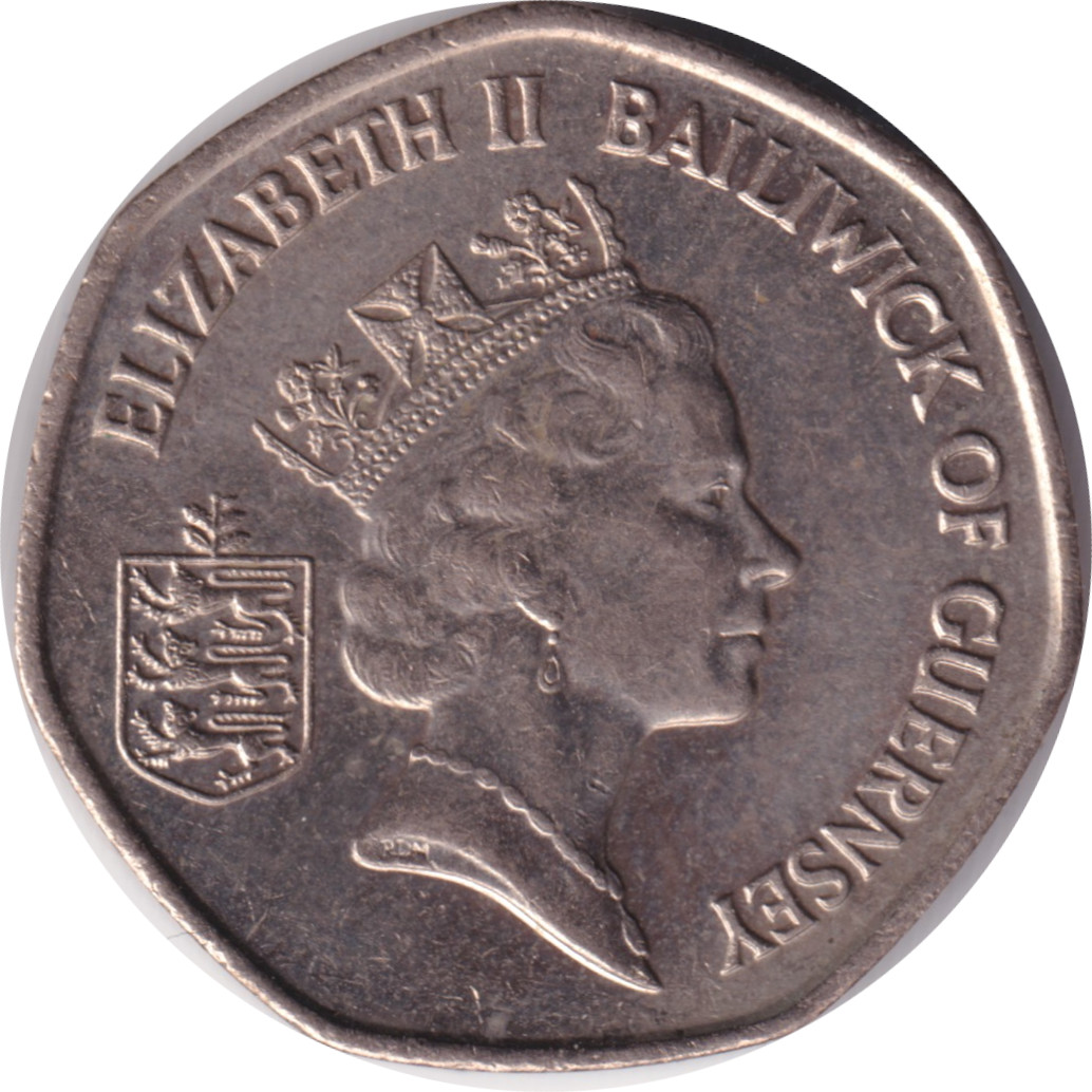 20 pence - Elizabeth II - Mature head