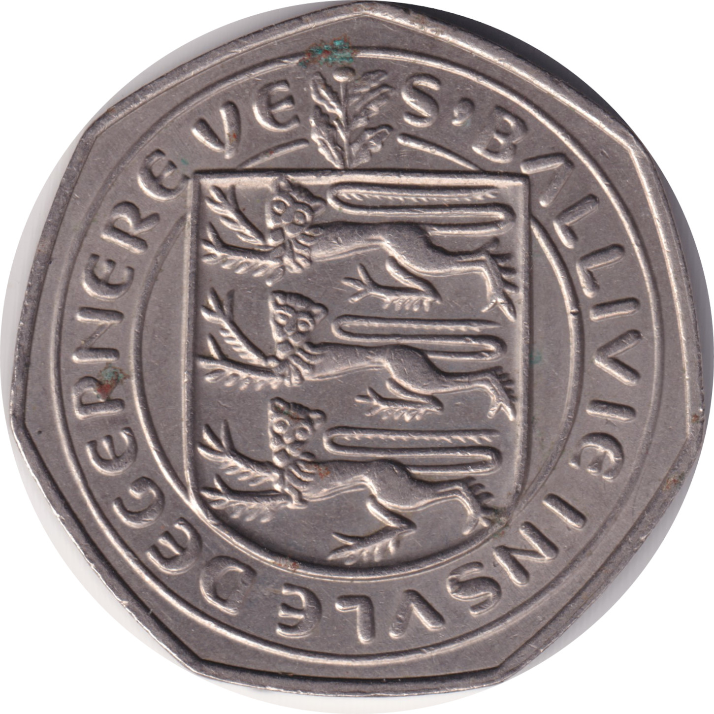 50 pence - Blason - New pence