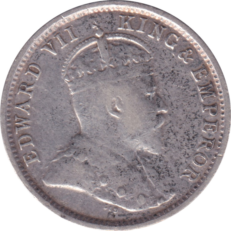 4 pence argent - Édouard VII