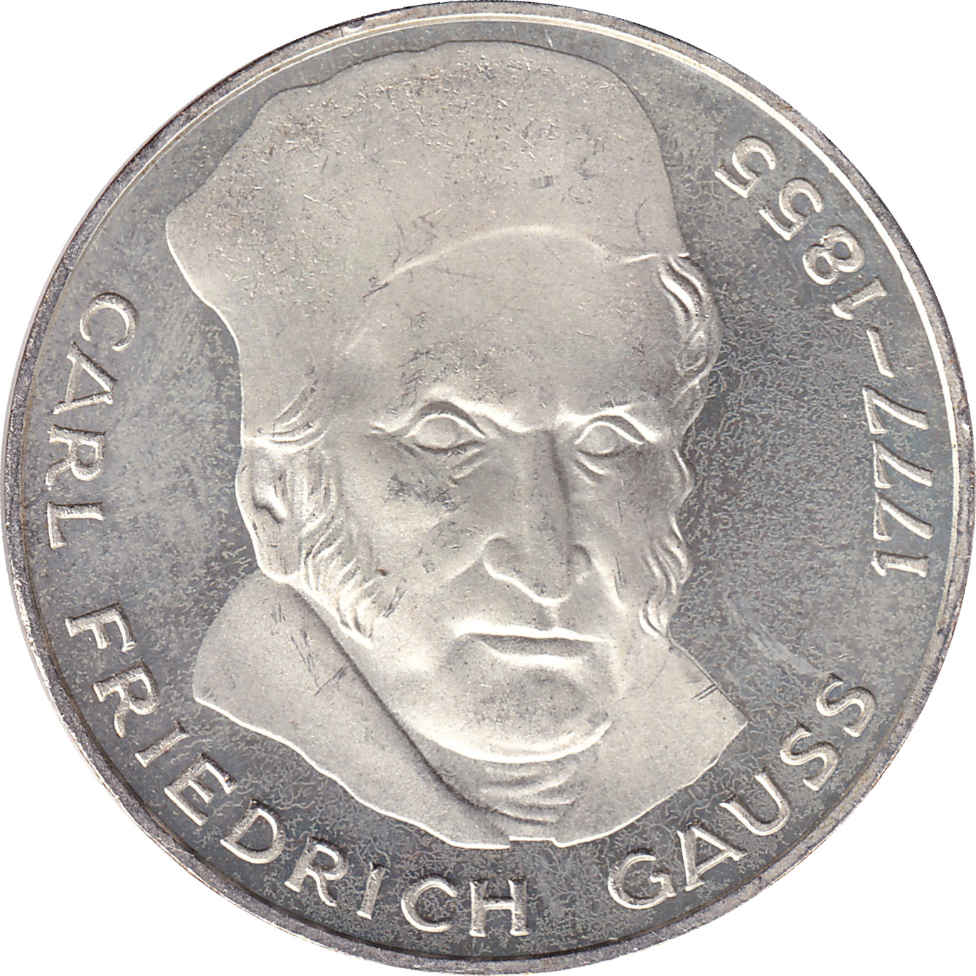 5 mark silver - Friedrich Gauss