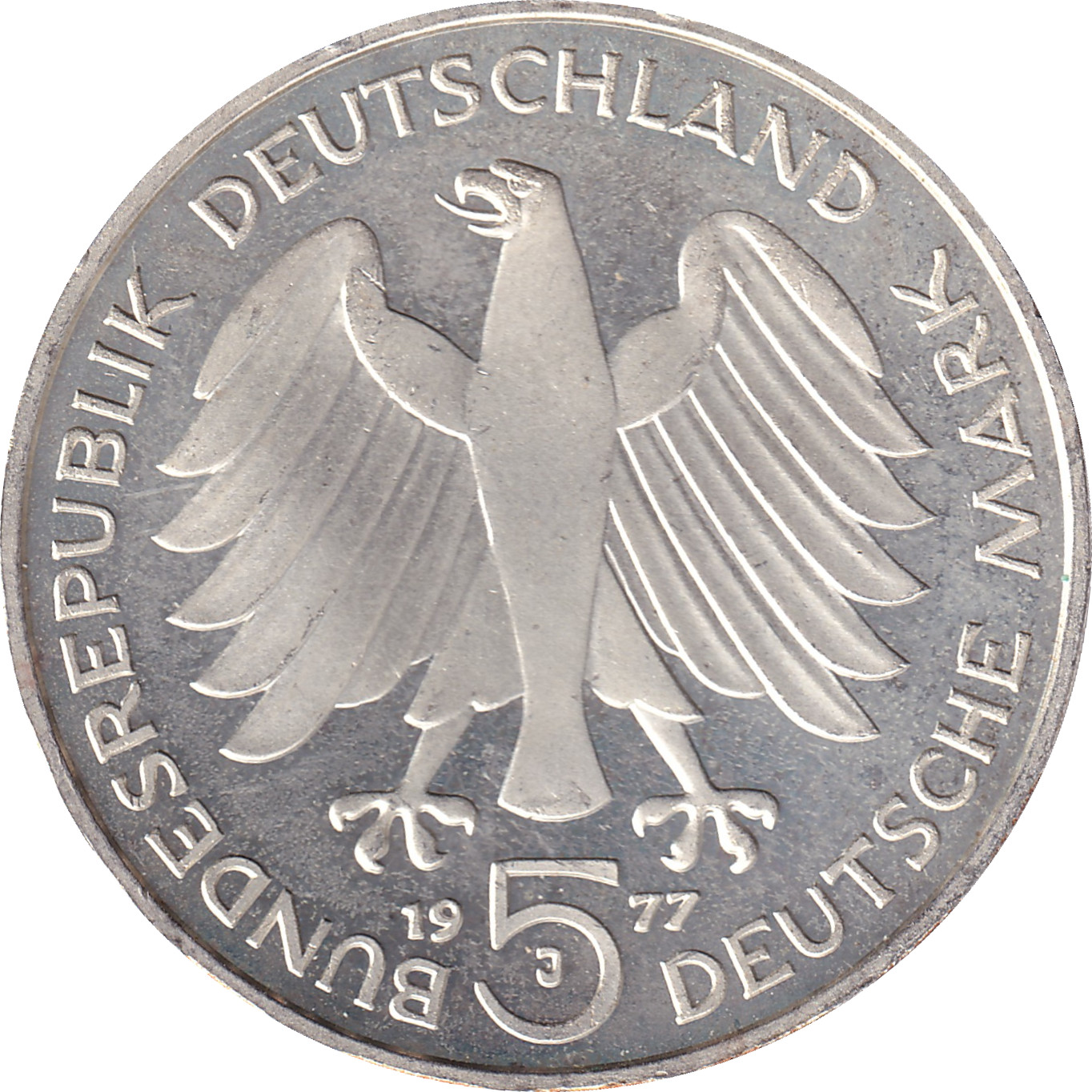 5 mark silver - Friedrich Gauss