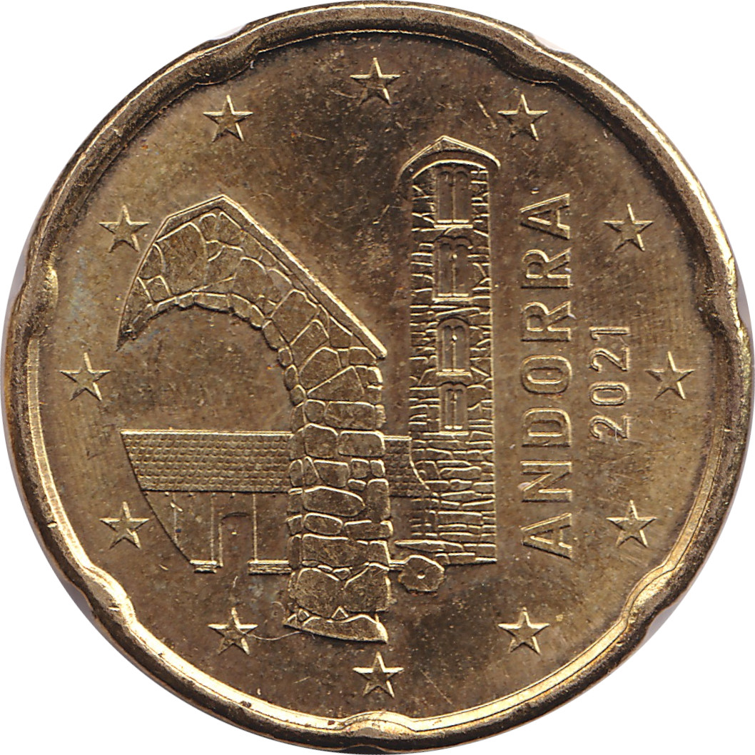 20 eurocents - Santa Coloma