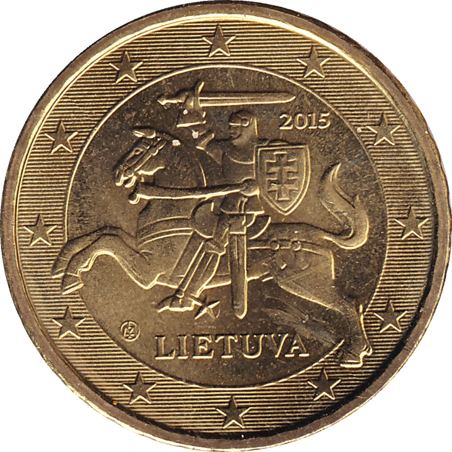 10 eurocents - Vytis