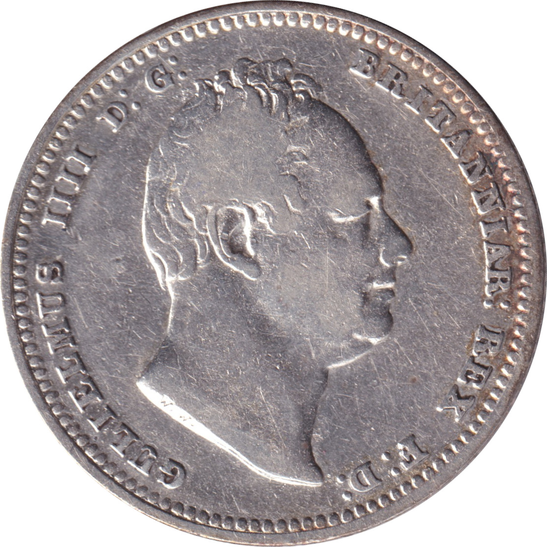 1 shilling argent - William IV