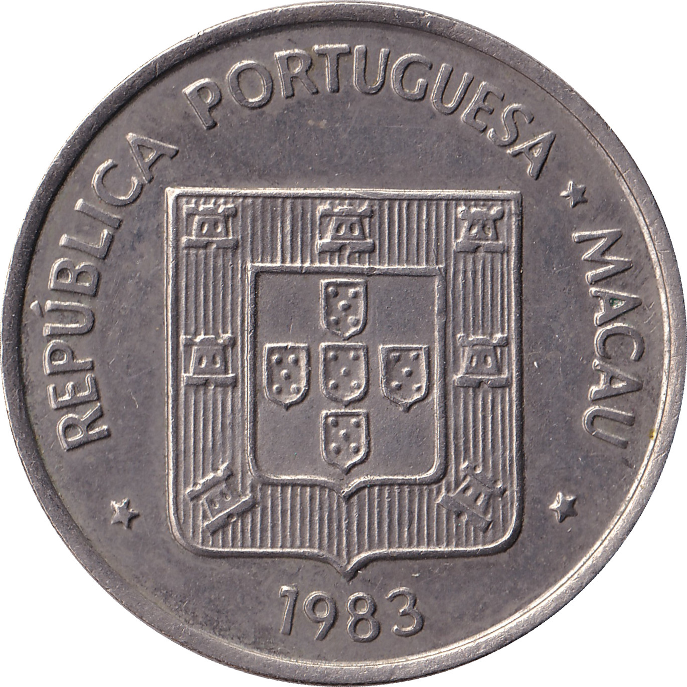 5 patacas - Blason moderne