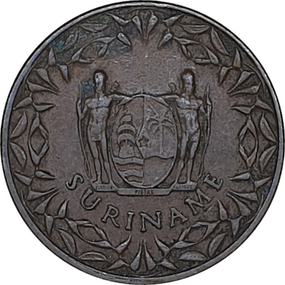 1 cent - Armoiries - Bronze