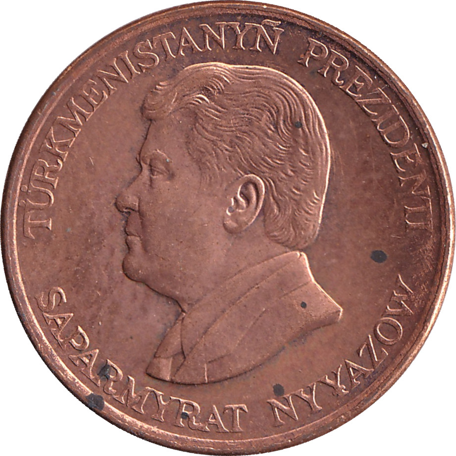 5 tenge - Saparmyrat Nyýazow