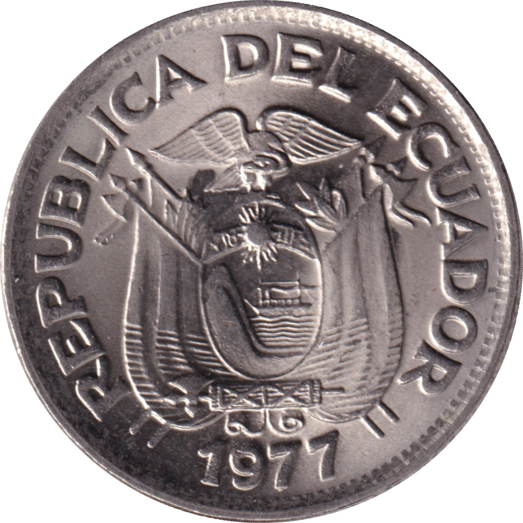 50 centavos - Grandes armoiries