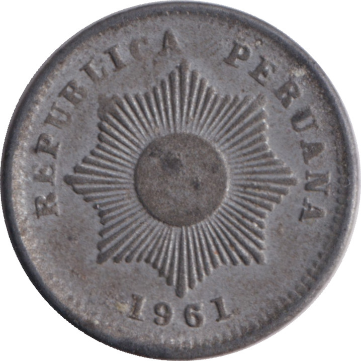 1 centavo - Soleil - Type tardif