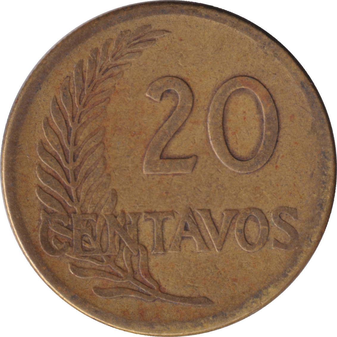 20 centavos - Cérès - Cupro-aluminium - Type 1