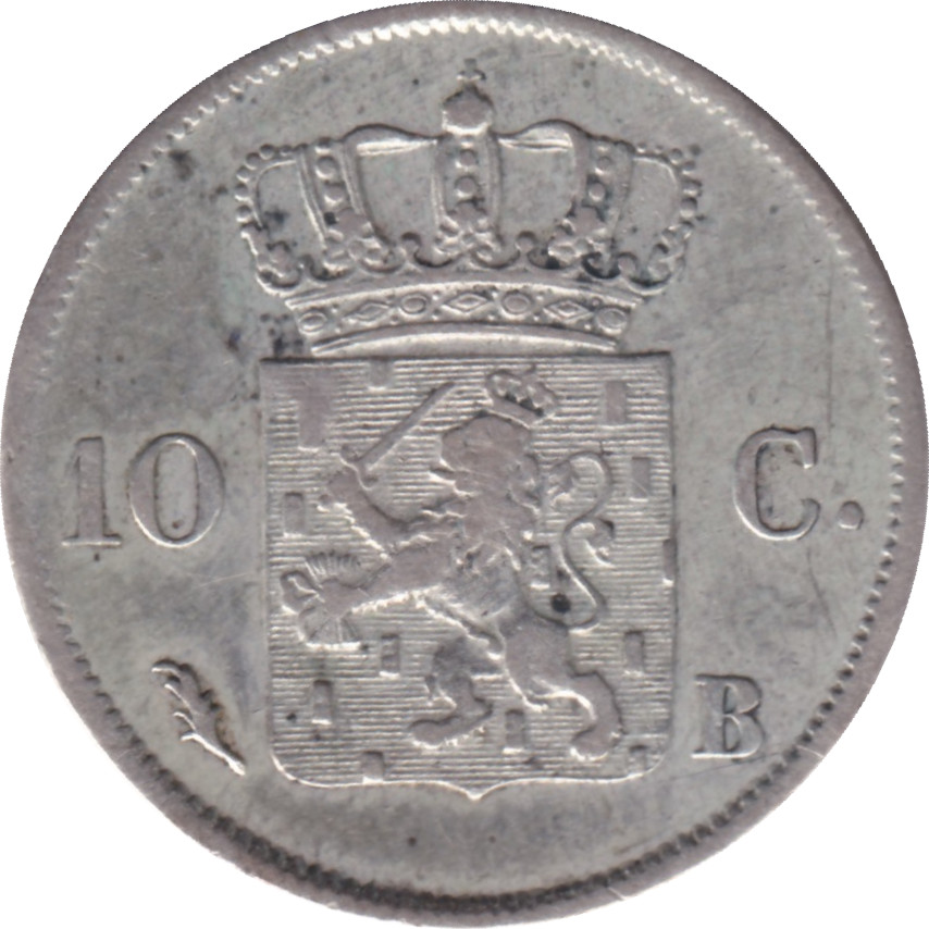 10 cents silver - Guillaume I