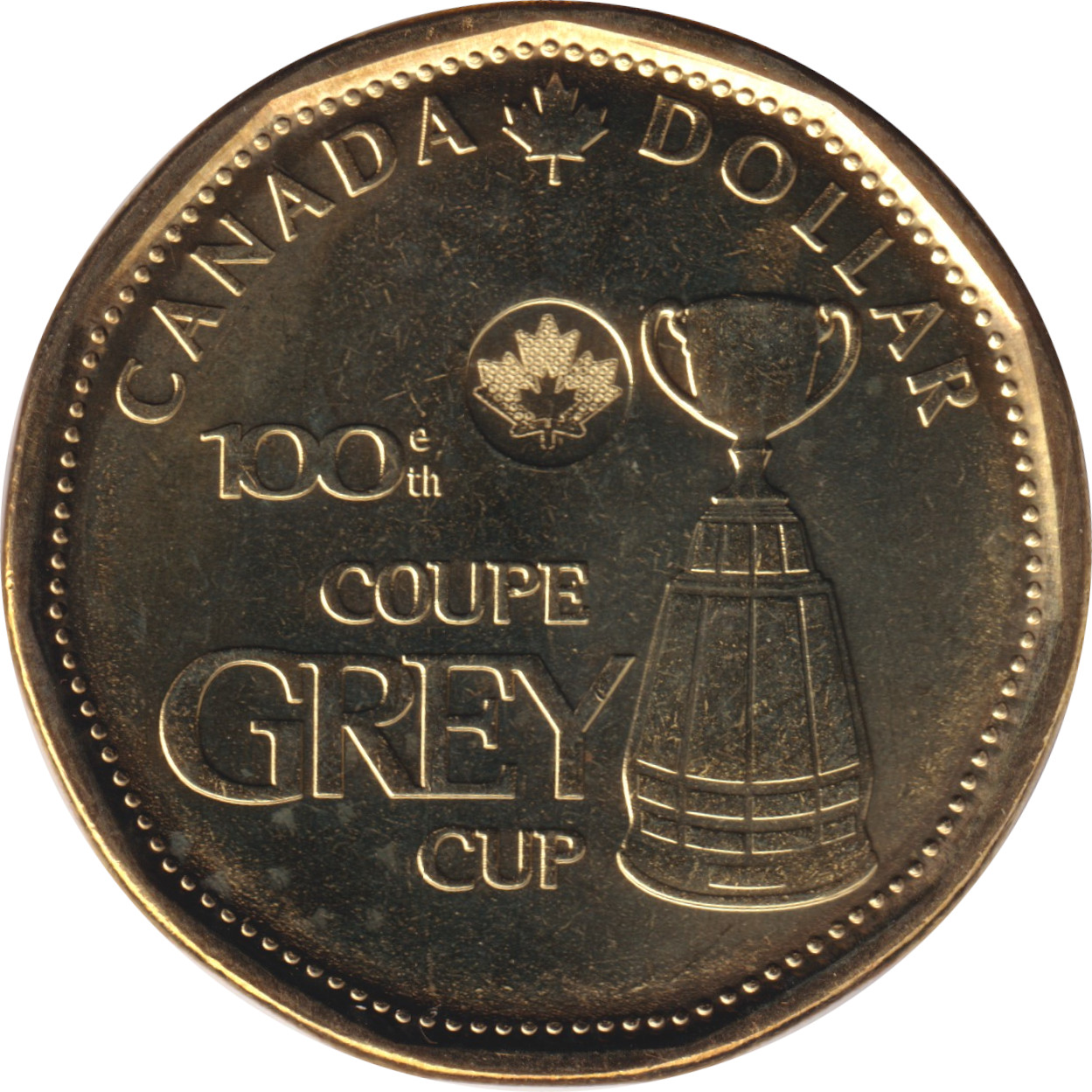 1 dollar - Grey Cup