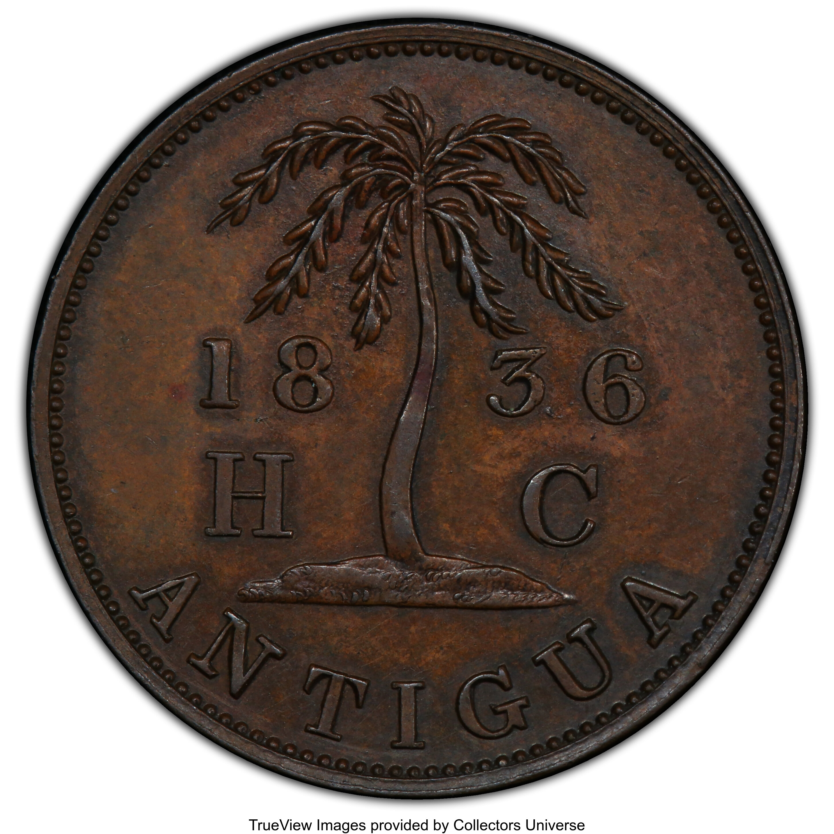 1 farthing - Antigua