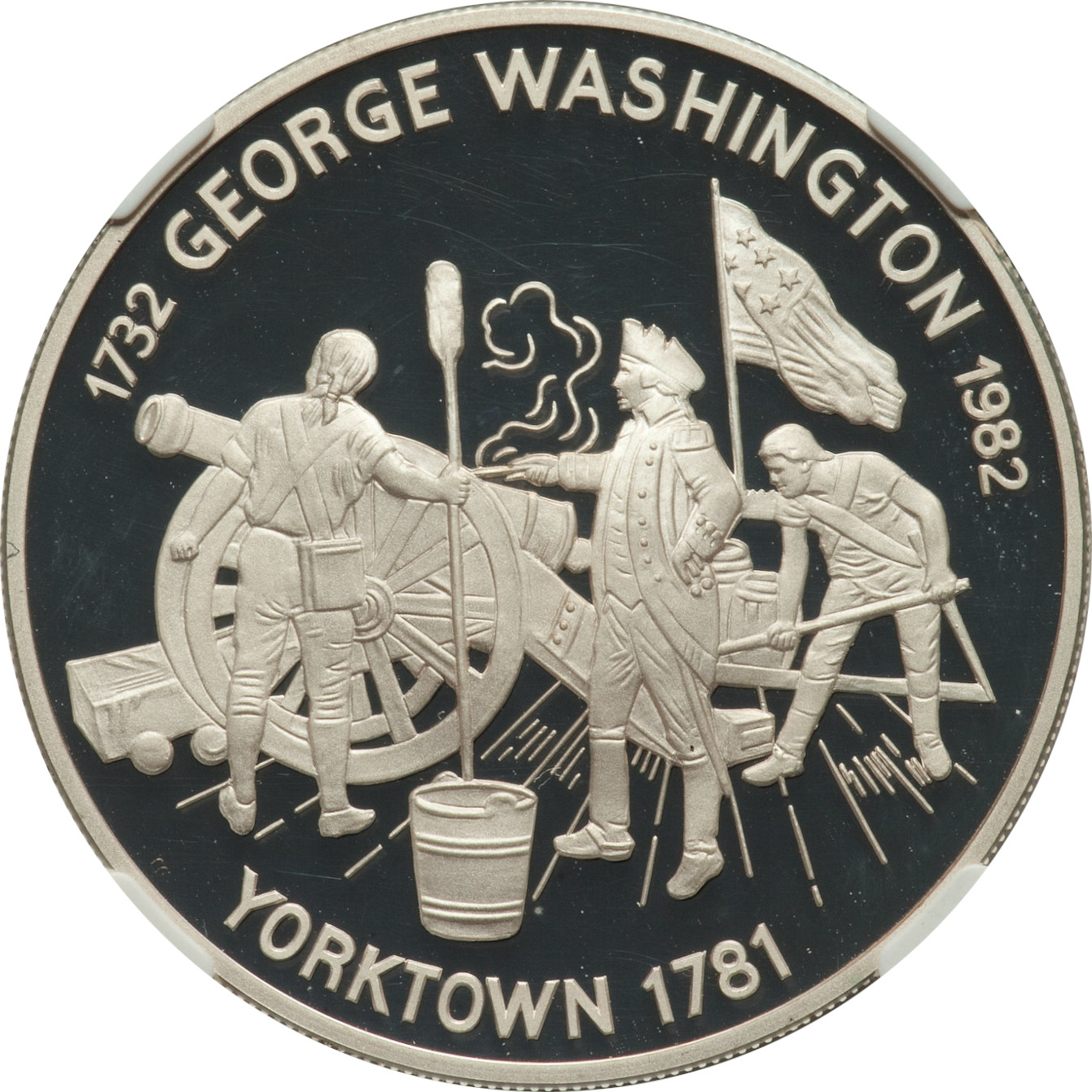 30 dollars silver - Georges Washington - Yorktown