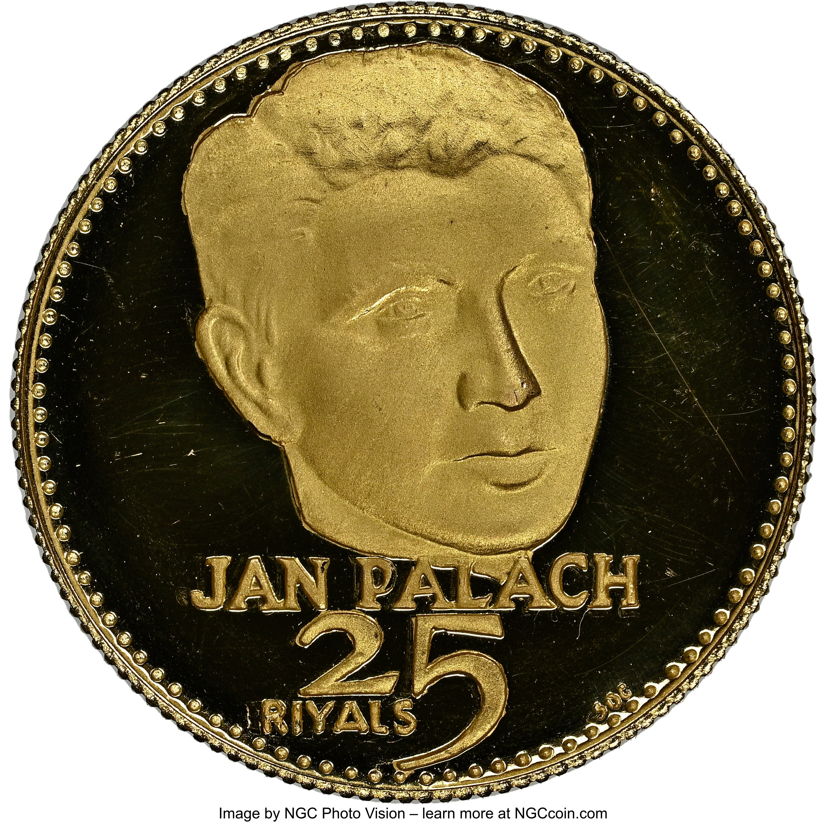 25 riyals or - Jan Palach