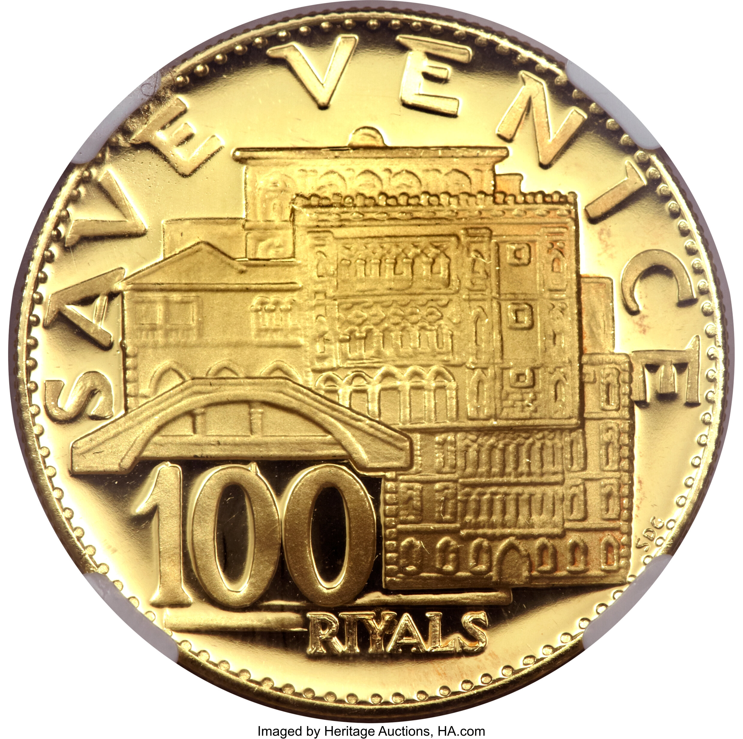 100 riyals or - Sauver Venise